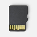 Органайзер для карт памяти и SIM с кардридером Multitask, черный для нанесения логотипа