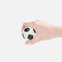 Бутылка с антистрессом Footballer, синяя для нанесения логотипа