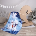 Флисовый плед Wintart Bear для нанесения логотипа