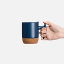 Кружка Corky Grip, синяя для нанесения логотипа