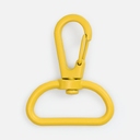 Застежка-карабин Snap Hook, L, желтая для нанесения логотипа