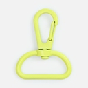 Застежка-карабин Snap Hook, L, желтый неон для нанесения логотипа