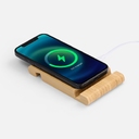 Подставка с беспроводной зарядкой Bamboost для нанесения логотипа