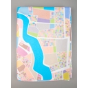 Флисовый плед Feltro Color Plus с печатью на заказ, S для нанесения логотипа