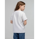 Футболка детская Regent Kids 150 белая, на рост 96-104 см (4 года) для нанесения логотипа