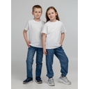 Футболка детская Regent Kids 150 белая, на рост 96-104 см (4 года) для нанесения логотипа