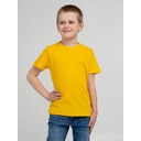 Футболка детская Regent Kids 150 желтая, на рост 96-104 см (4 года) для нанесения логотипа
