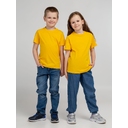 Футболка детская Regent Kids 150 желтая, на рост 96-104 см (4 года) для нанесения логотипа