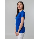 Футболка женская T-bolka Stretch Lady, ярко-синяя (royal), размер S для нанесения логотипа