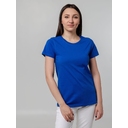 Футболка женская T-bolka Stretch Lady, ярко-синяя (royal), размер M для нанесения логотипа