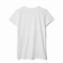 Футболка женская T-bolka Stretch Lady, белая, размер XXL для нанесения логотипа