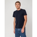 Футболка мужская T-bolka Stretch, темно-синяя (navy), размер 3XL для нанесения логотипа