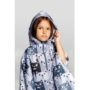 Дождевик-пончо детский AquaStop Kids на заказ, разноцветный,6-8 лет для нанесения логотипа