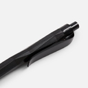 Ручка шариковая Prodir QS20 PMP-P, черная для нанесения логотипа