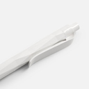 Ручка шариковая Prodir QS20 PMP-P, белая для нанесения логотипа