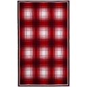 Плед Duotone, красный с белым для нанесения логотипа