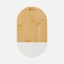 Доска разделочная Linea Bamboo, овальная для нанесения логотипа