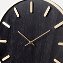 Часы Timefolio, черные для нанесения логотипа