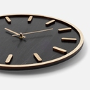 Часы Timefolio, черные для нанесения логотипа