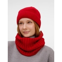 Шапка ComFleece, красная для нанесения логотипа