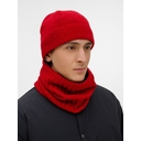 Шапка ComFleece, красная для нанесения логотипа