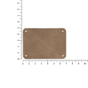 Лейбл Eta Nubuck Touch, XL, коричневый для нанесения логотипа