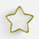 Свеча Wishlight, золотистая для нанесения логотипа