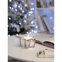Свеча Wishlight, серебристая для нанесения логотипа