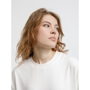 Футболка оверсайз унисекс Lavinia, белая, размер M/L для нанесения логотипа
