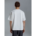 Футболка оверсайз Kangas, белая, M/L для нанесения логотипа