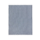 Плед «Тропеа», синий для нанесения логотипа
