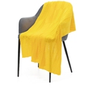 Плед Rombus, желтый для нанесения логотипа