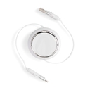 Складной кабель с переходниками pocketCoil, белый для нанесения логотипа