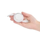 Складной кабель с переходниками pocketCoil, белый для нанесения логотипа