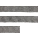 Плоский шнур Cord L, серый, 120 см для нанесения логотипа