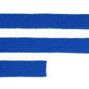 Плоский шнур Cord L, синий, 130 см для нанесения логотипа