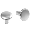 Заклепка Rivet, S, серебристая, ver.2 для нанесения логотипа