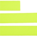 Стропа текстильная Fune 25 XL, желтый неон, 160 см для нанесения логотипа