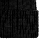 Шапка Knit Beat, черная для нанесения логотипа