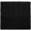 Шарф Knit Beat, черный для нанесения логотипа