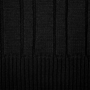 Шарф Knit Beat, черный для нанесения логотипа