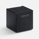 Кубик-спиннер Cubicure, черный для нанесения логотипа