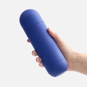 Термос Tubula Soft Touch, синий для нанесения логотипа