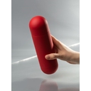 Термос Tubula Soft Touch, красный для нанесения логотипа