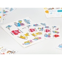 Наклейки бумажные Sticker Pack на заказ, S для нанесения логотипа