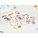 Наклейки бумажные Sticker Pack на заказ, S для нанесения логотипа