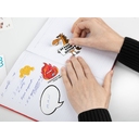 Наклейки бумажные Sticker Pack на заказ, S для нанесения логотипа