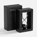 Песочные часы Elusive Dune, черные для нанесения логотипа
