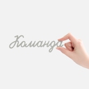 Подвеска Word, 3D-печать на заказ, команда для нанесения логотипа