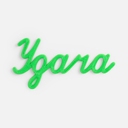 Подвеска Word, 3D-печать на заказ, удача для нанесения логотипа